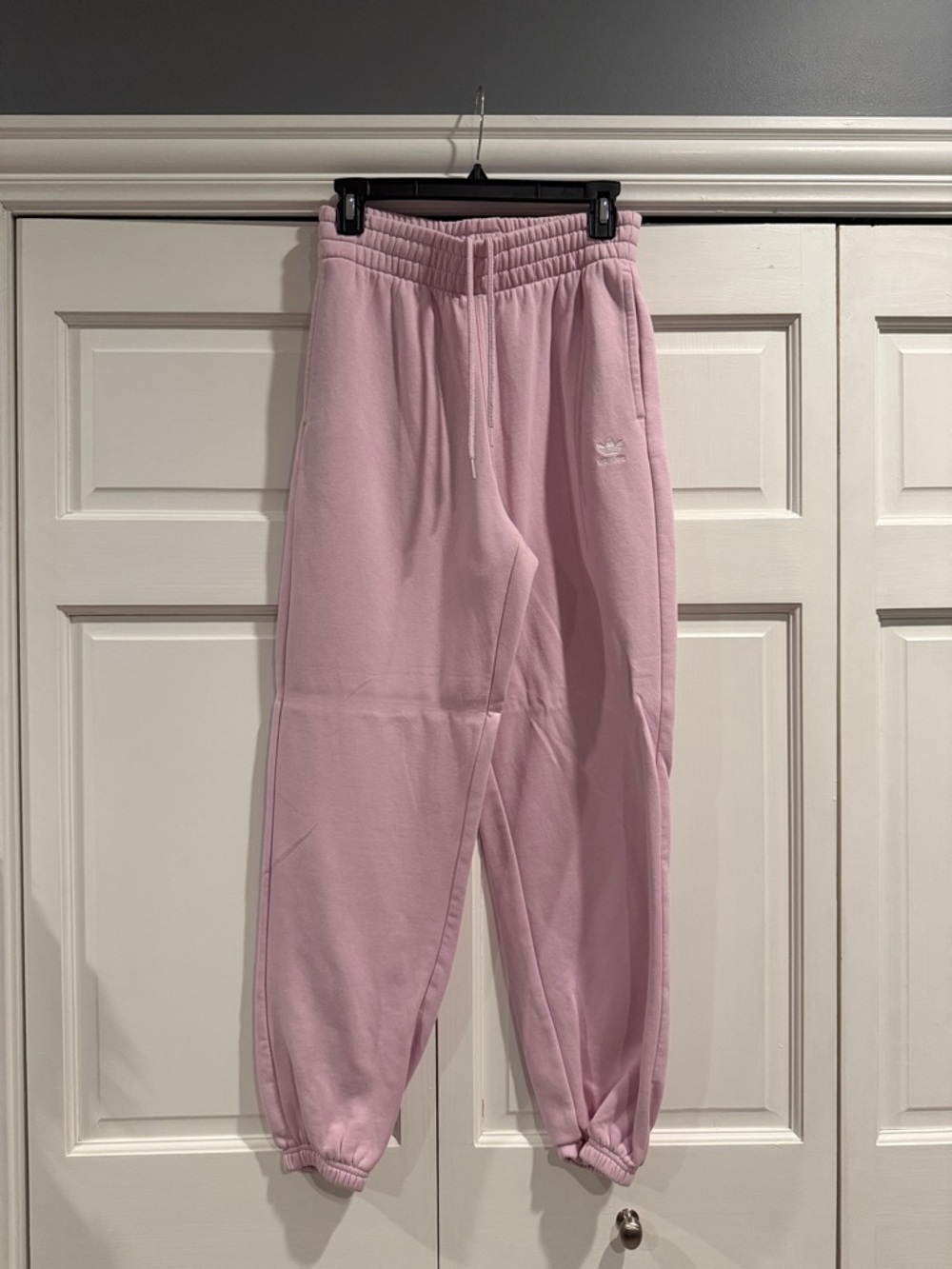 adidas Kids Pink Cozy Drawstring Joggers